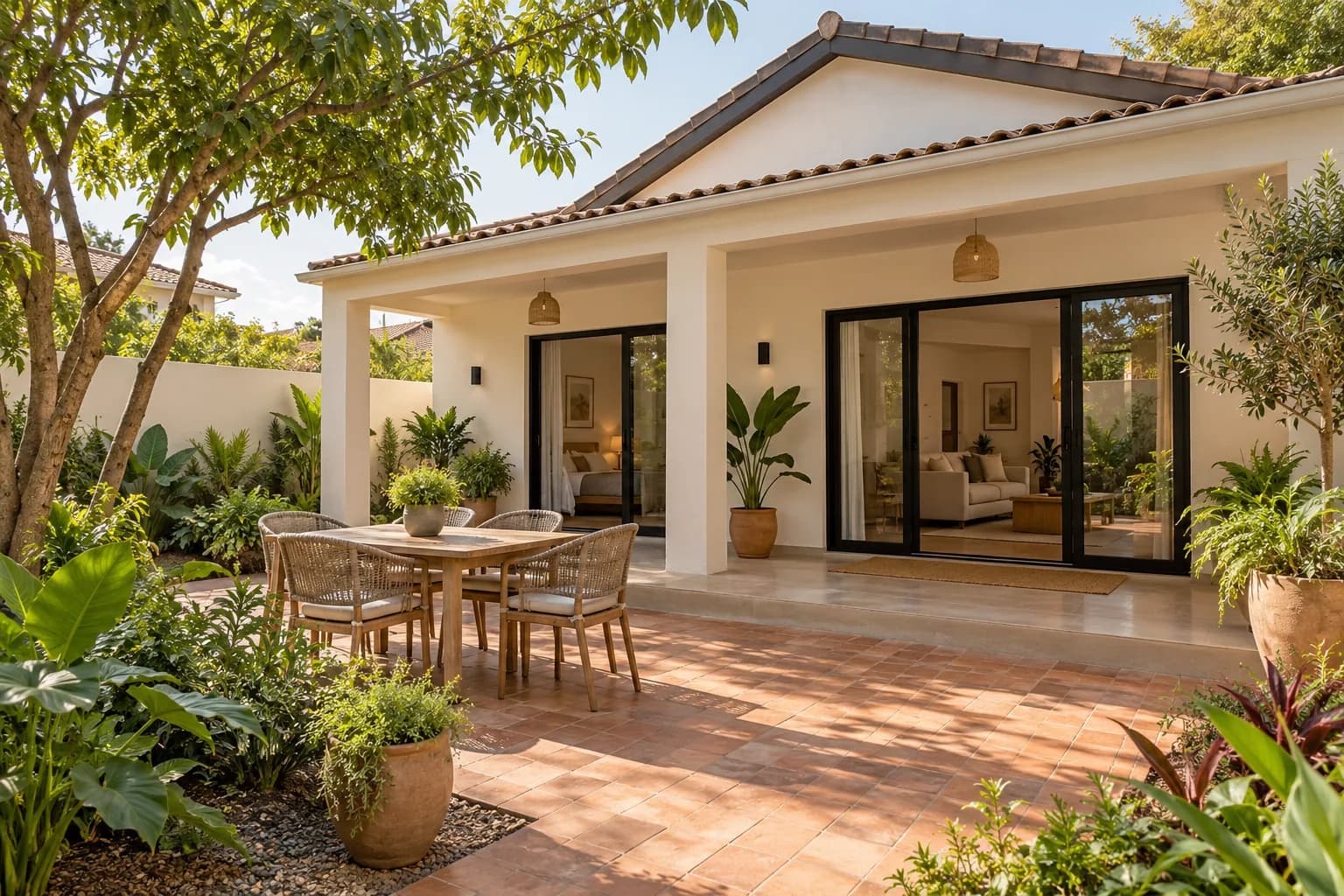 Lubumbashi Courtyard Residence · Long-term Demo